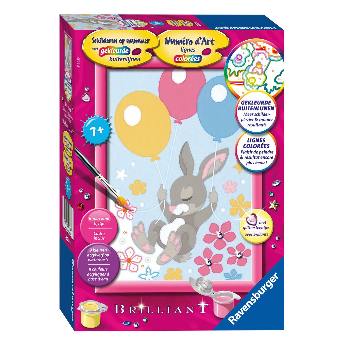 Ravensburger s.o.n. konijn met glitter