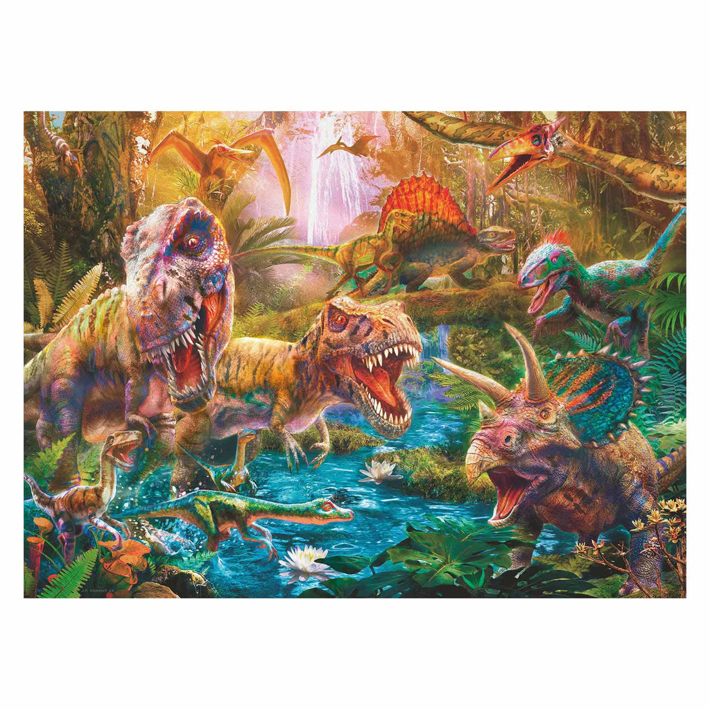 Ravensburger puzzel dinosaurussen - legpuzzel - 150 xxl stukjes