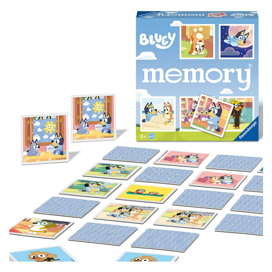 Ravensburger - memory bluey