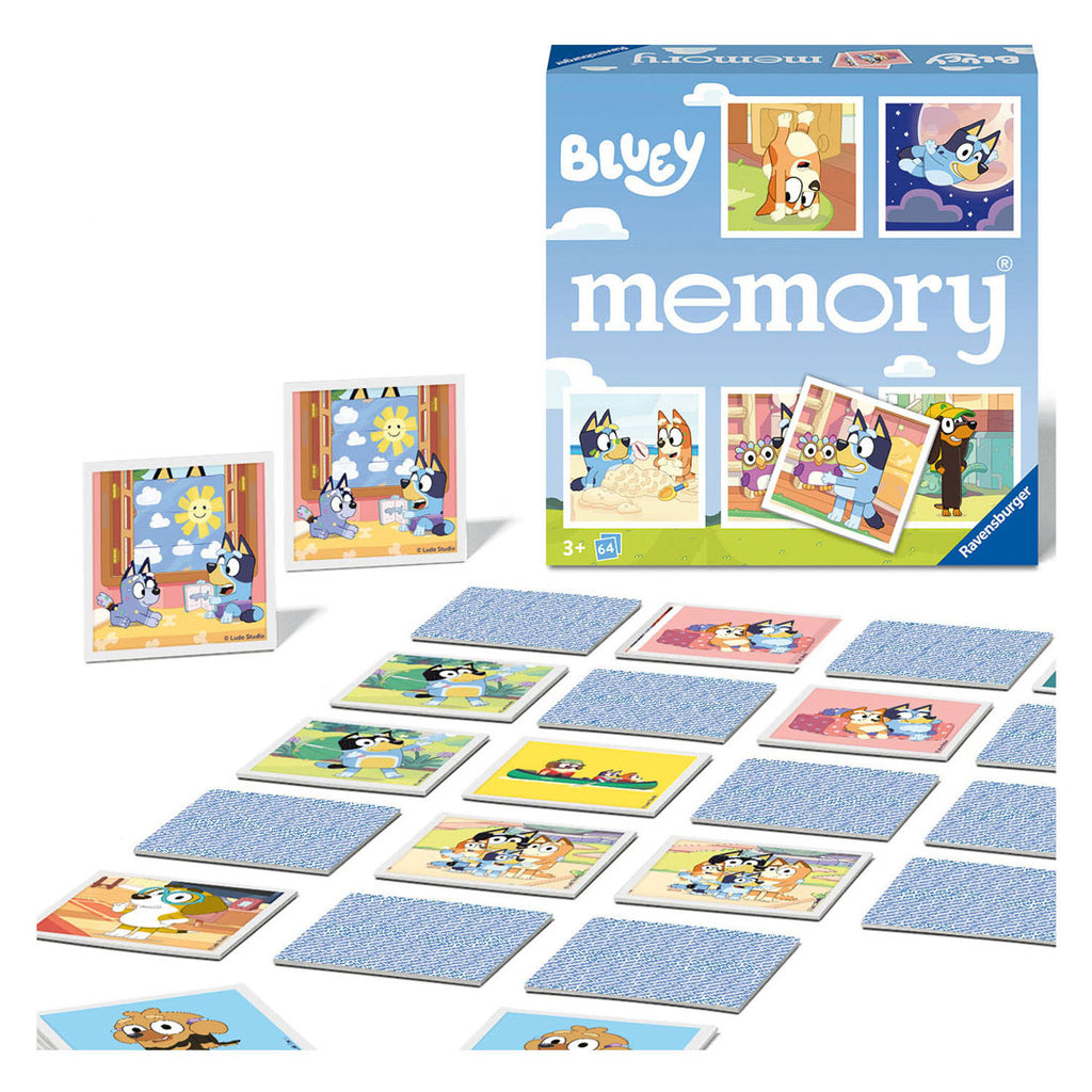 Ravensburger memory bluey memory bluey