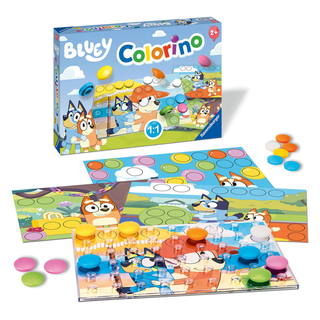Ravensburger - bluey colorino kinderspel