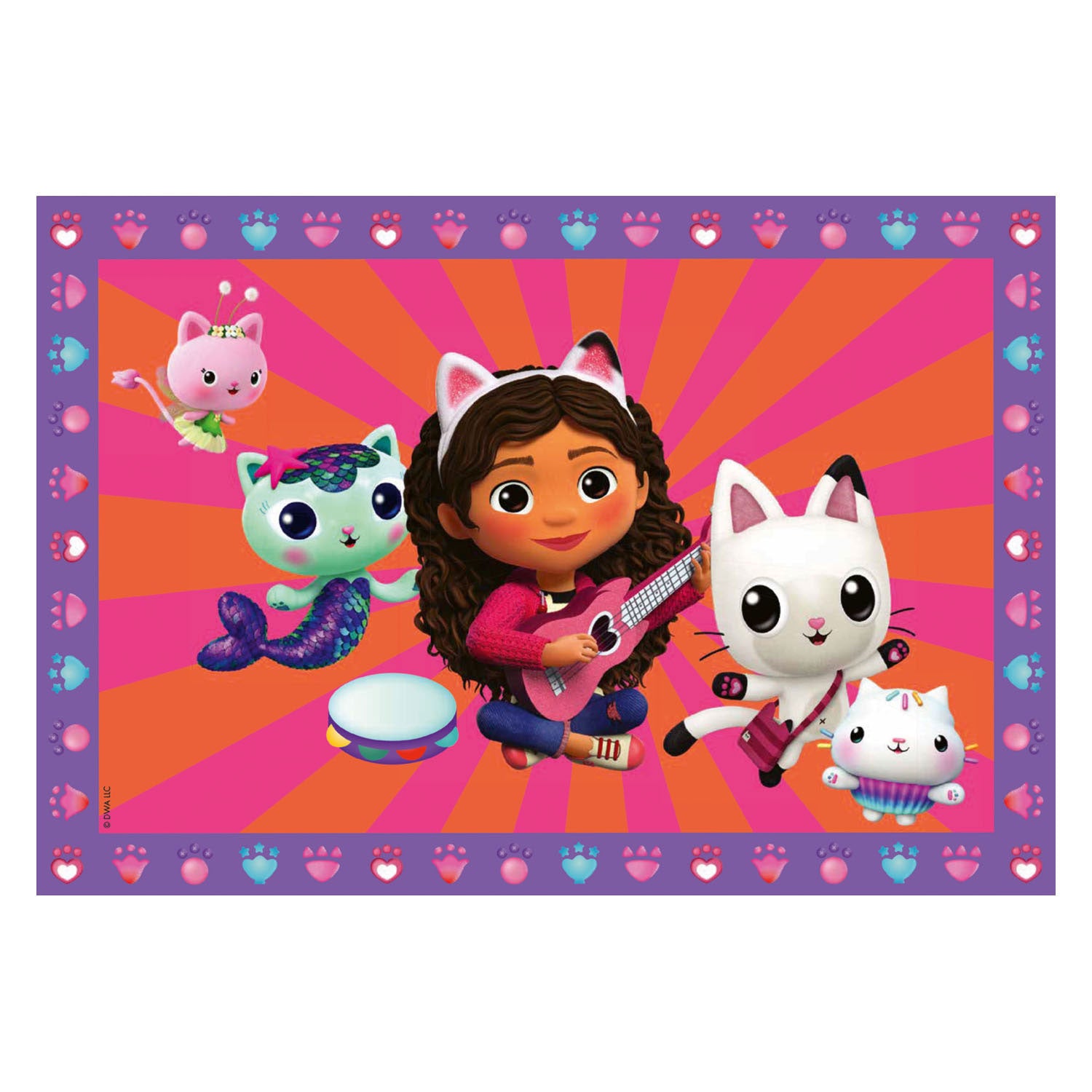 Ravensburger - creart schilderen op nummer - gabby's poppenhuis