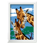 Ravensburger - creart schilderen op nummer - schattige giraffen