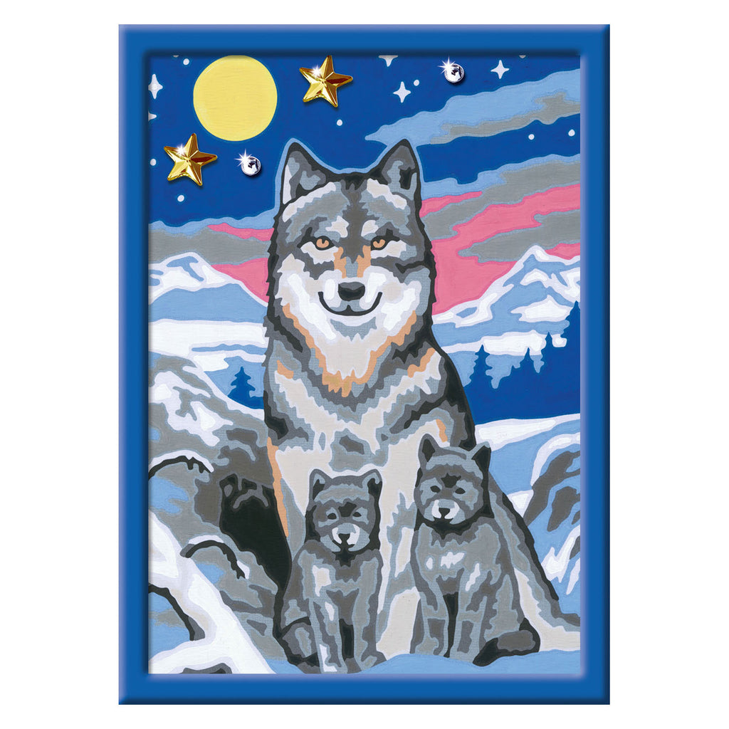 Ravensburger creart wolf family
