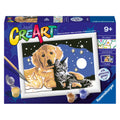 Ravensburger - creart schilderen op nummer - sterrenkijkende zoetheid