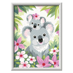 Ravensburger - creart schilderen op nummer - koala schatjes