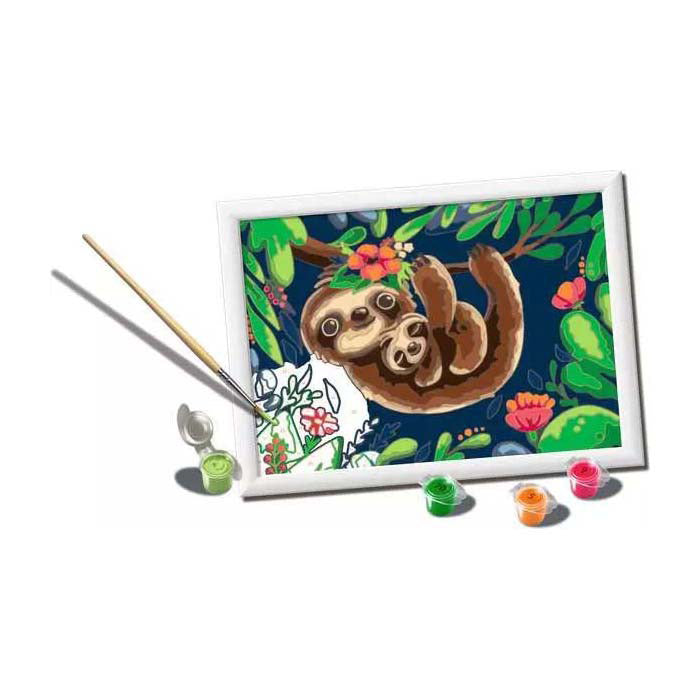 Ravensburger - creart schilderen op nummer - schattige luiaards