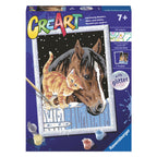 Ravensburger - creart schilderen op nummer - vrienden in de stal