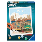Ravensburger - creart schilderen op nummer - kleurrijk parijs