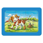 Ravensburger mijn dierenvriendjes - my first puzzels - 3x6 stukjes - kinderpuzzel