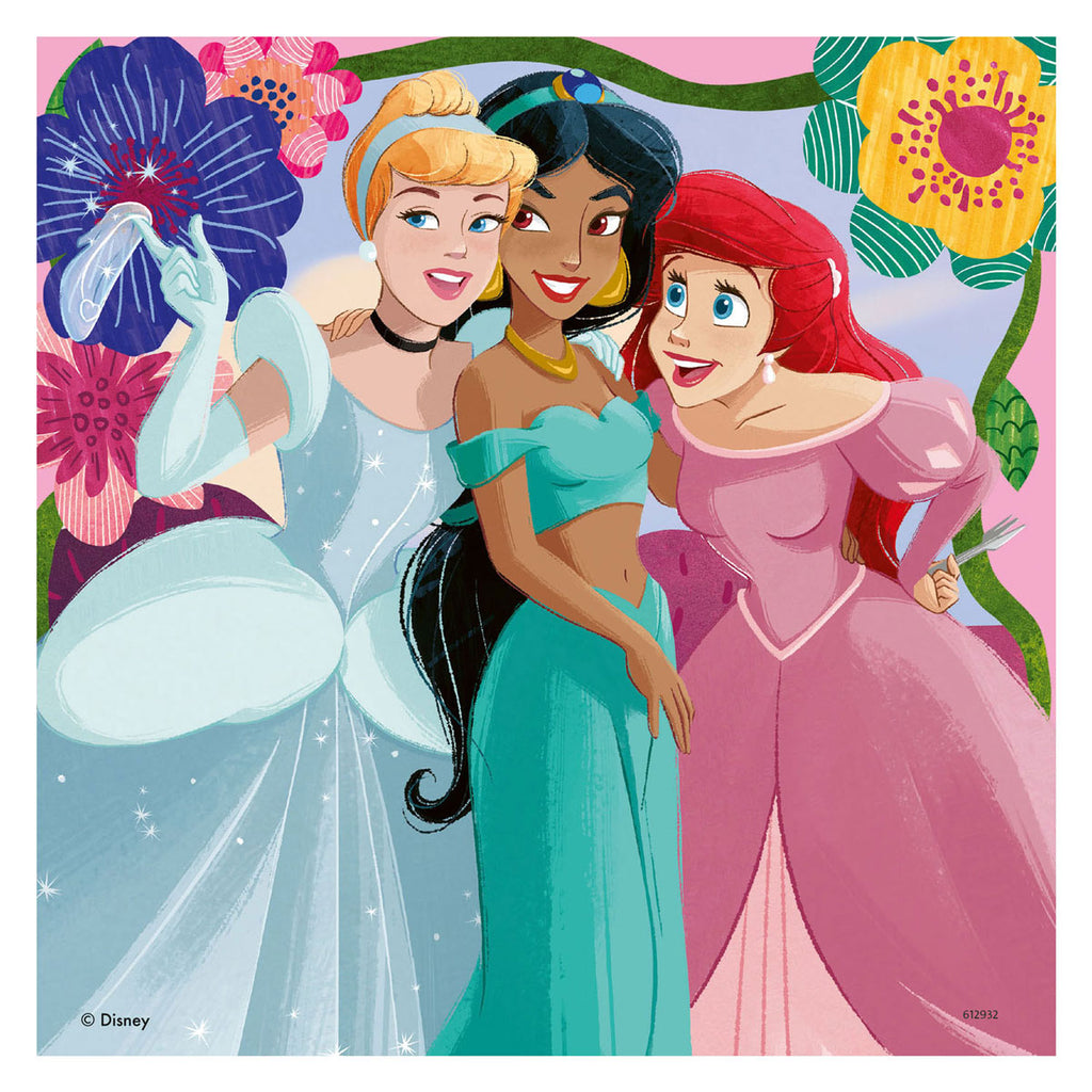 Ravensburger - puzzel disney princess 3x49 stukjes