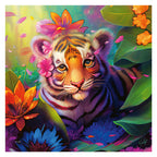 Ravensburger - puzzel jungle babies - drie puzzels - 49 stukjes - kinderpuzzel