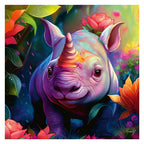 Ravensburger - puzzel jungle babies - drie puzzels - 49 stukjes - kinderpuzzel