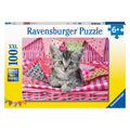 Ravensburger legpuzzel xxl lief katje, 100st.