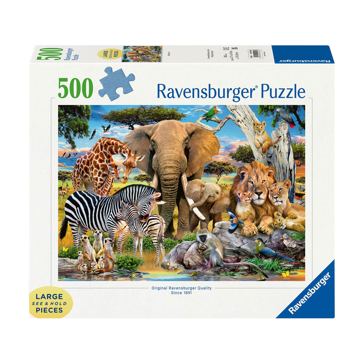 Ravensburger - legpuzzel baby love 500st.