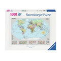 Ravensburger legpuzzel staatkundige wereldkaart, 1000st.