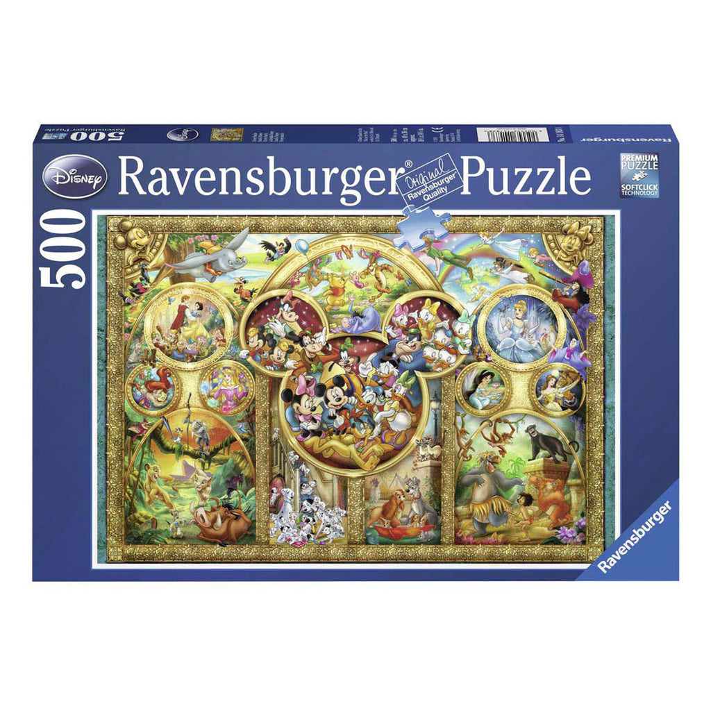 Ravensburger - legpuzzel disney familie 500st.