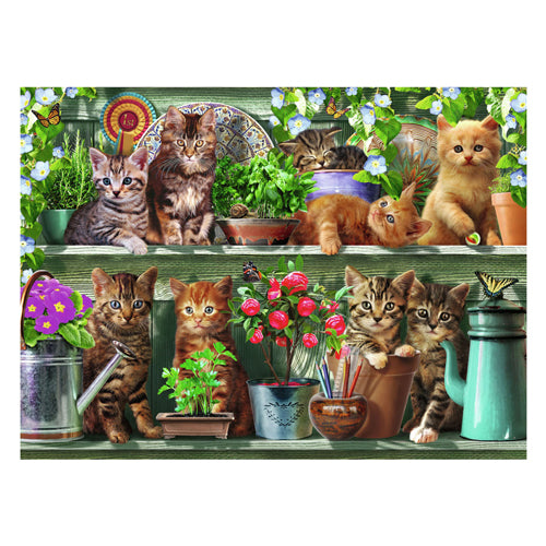 Ravensburger - legpuzzel katjes in het rek 500st.