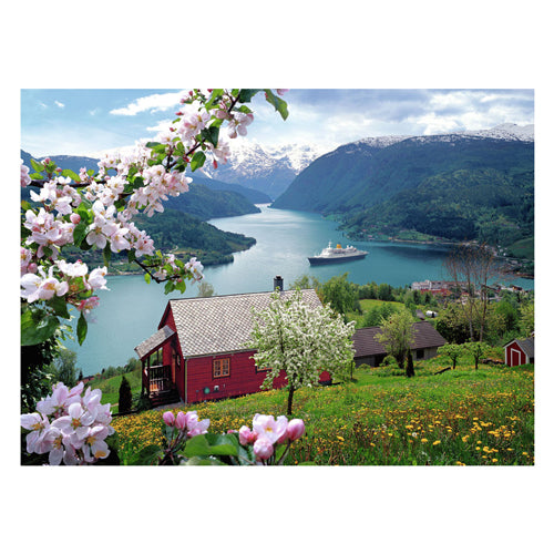 Ravensburger legpuzzel scandinavische idylle, 500st.