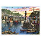 Ravensburger - legpuzzel s'ochtends bij de haven 500st.
