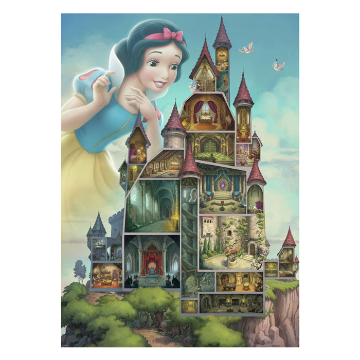 Ravensburger - legpuzzel disney castles snow white 1000st.