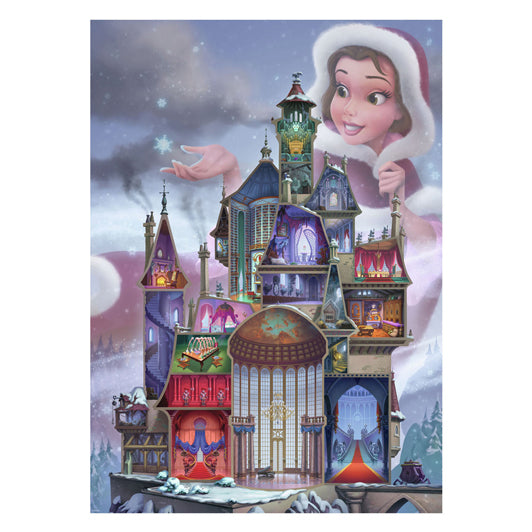 Ravensburger - legpuzzel disney castles belle 1000st.