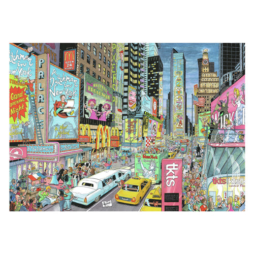 Ravensburger - puzzel 1000 stukjes fleroux: new york city leeftijd: vanaf 14 jaar afmeting:ca. 50x70 cm