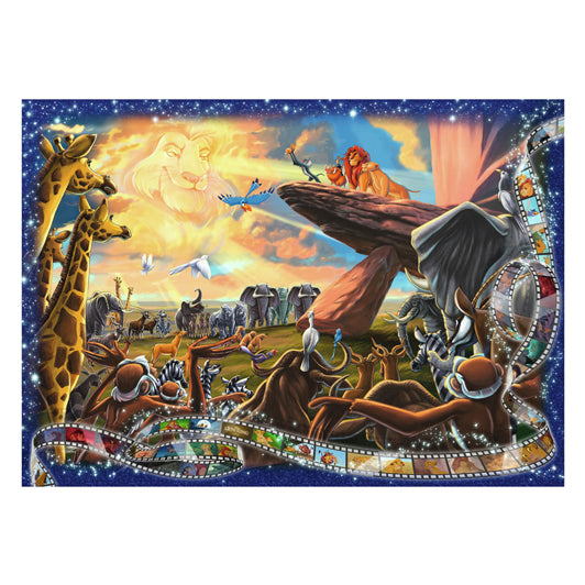Ravensburger - legpuzzel de leeuwenkoning 1000st.