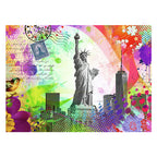 Ravensburger puzzel new york postcard - legpuzzel - 500 stukjes