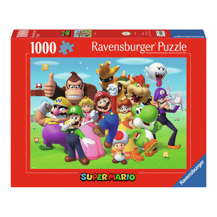 Ravensburger - legpuzzel super mario 1000st.
