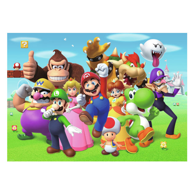 Ravensburger - legpuzzel super mario 1000st.