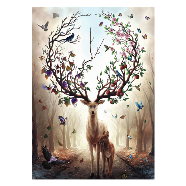 Ravensburger - legpuzzel magisch hert 1000st.