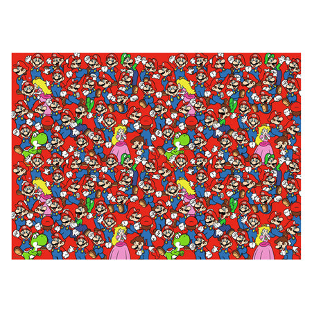 Ravensburger - puzzel super mario - legpuzzel - 1000 stukjes