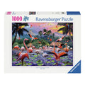 Ravensburger - legpuzzel roze flamingo's 1000st.