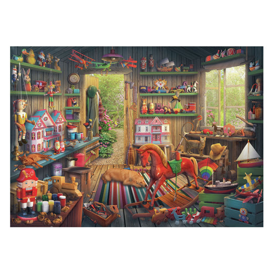 Ravensburger - puzzel nostalgisch speelgoed 1000pcs - puzzel - 1000 stukjes - vanaf 14 jaar
