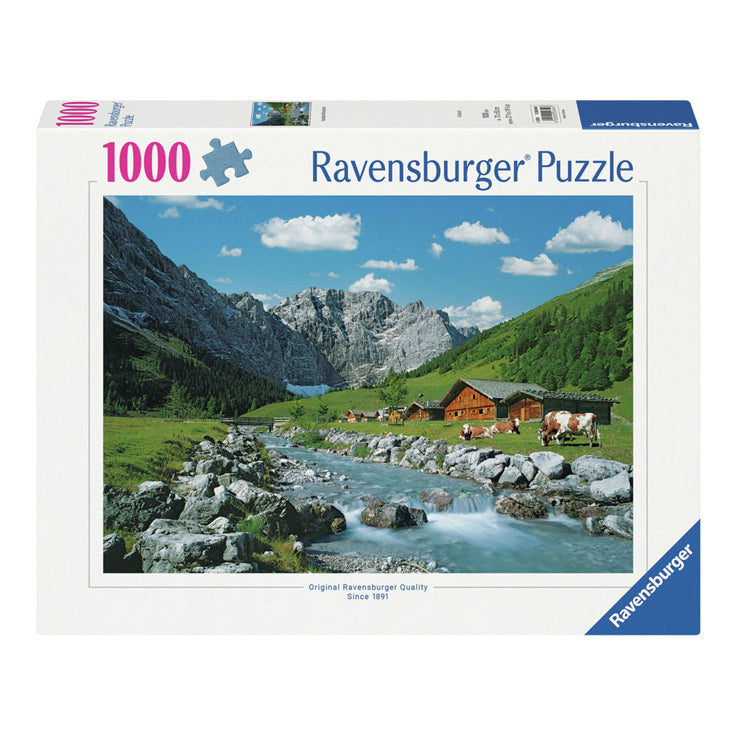 Ravensburger - legpuzzel karwendelgebergte oostenrijk 1000st.