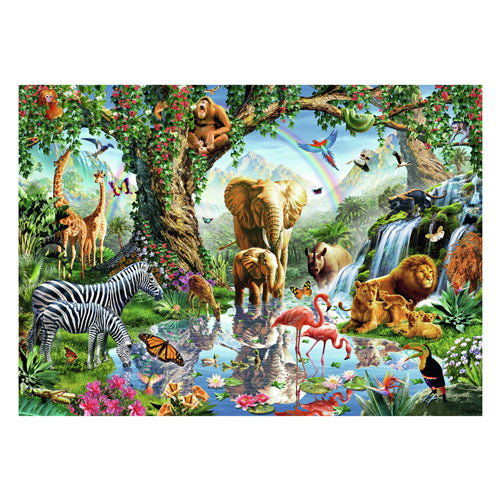 Ravensburger - legpuzzel avonturen in de jungle 1000st.