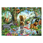 Ravensburger - legpuzzel avonturen in de jungle 1000st.