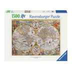 Ravensburger - legpuzzel wereldkaart 1594 1500st.