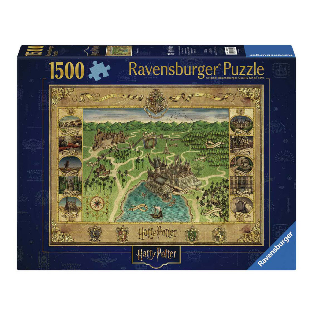 Ravensburger harry potter de kaart van zweinstein