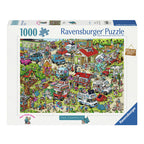 Ravensburger - legpuzzel holiday resort 1: the campsite 1000st.