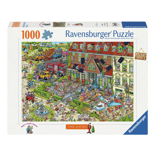 Ravensburger - legpuzzel holiday resort 2: the hotel 1000st.
