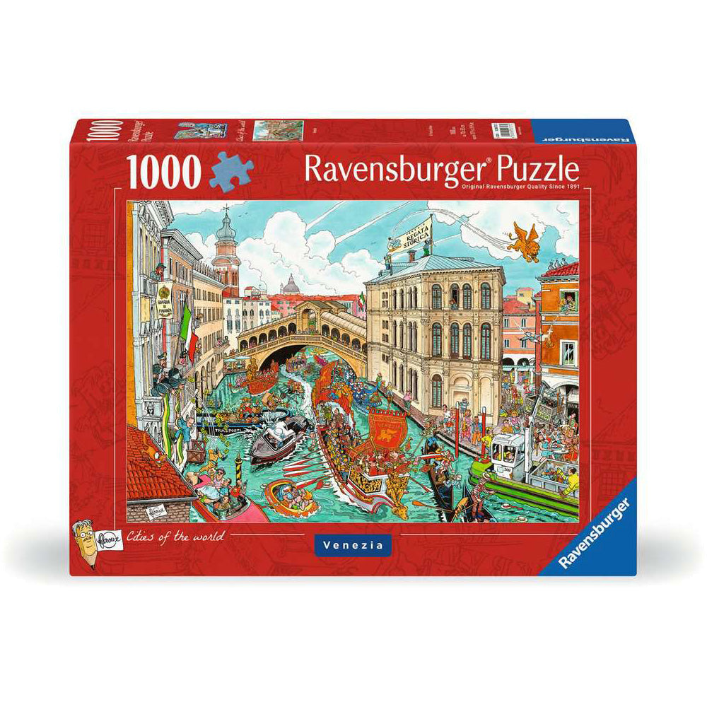 Ravensburger - legpuzzel fleroux venetie 1000st.