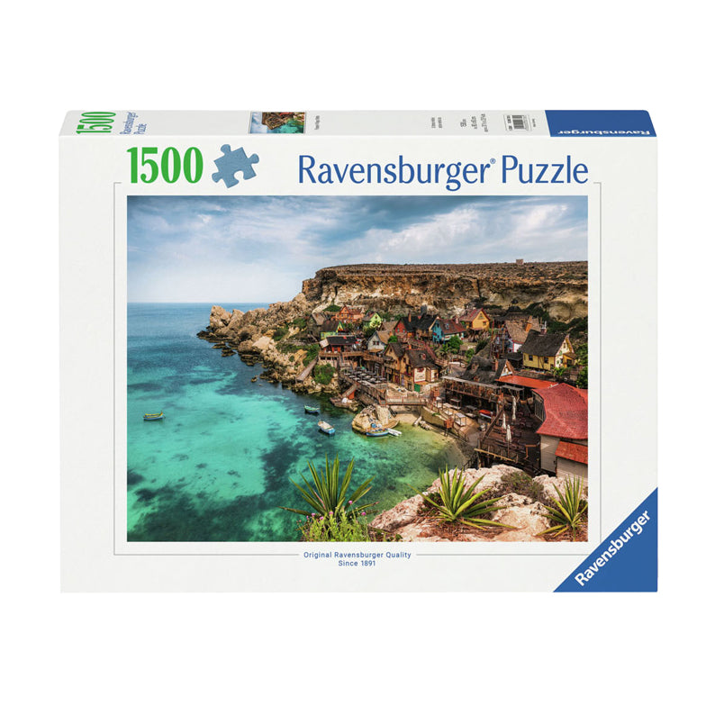 Ravensburger - legpuzzel popeye village malta 1500st.
