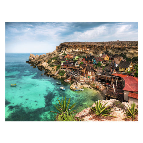 Ravensburger - legpuzzel popeye village malta 1500st.