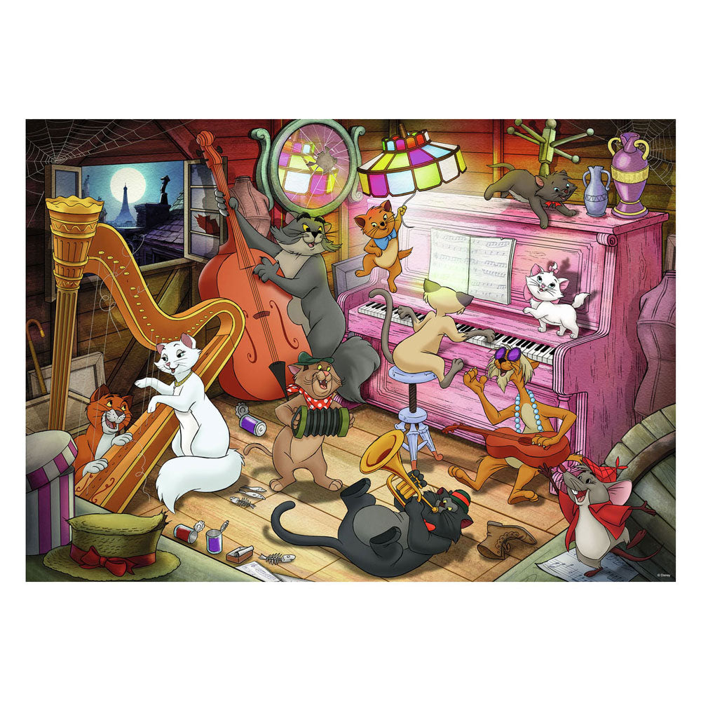 Ravensburger - legpuzzel disney aristocats 1000st.