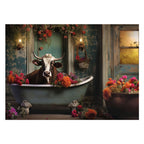Ravensburger - legpuzzel the cow in the bathtub 1000st.