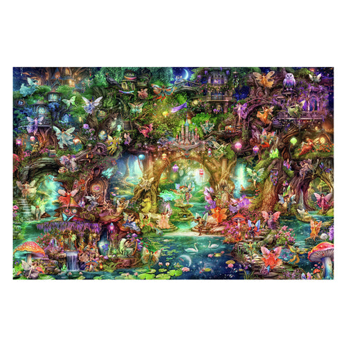 Ravensburger - legpuzzel die verborgene welt der feen 4000st.