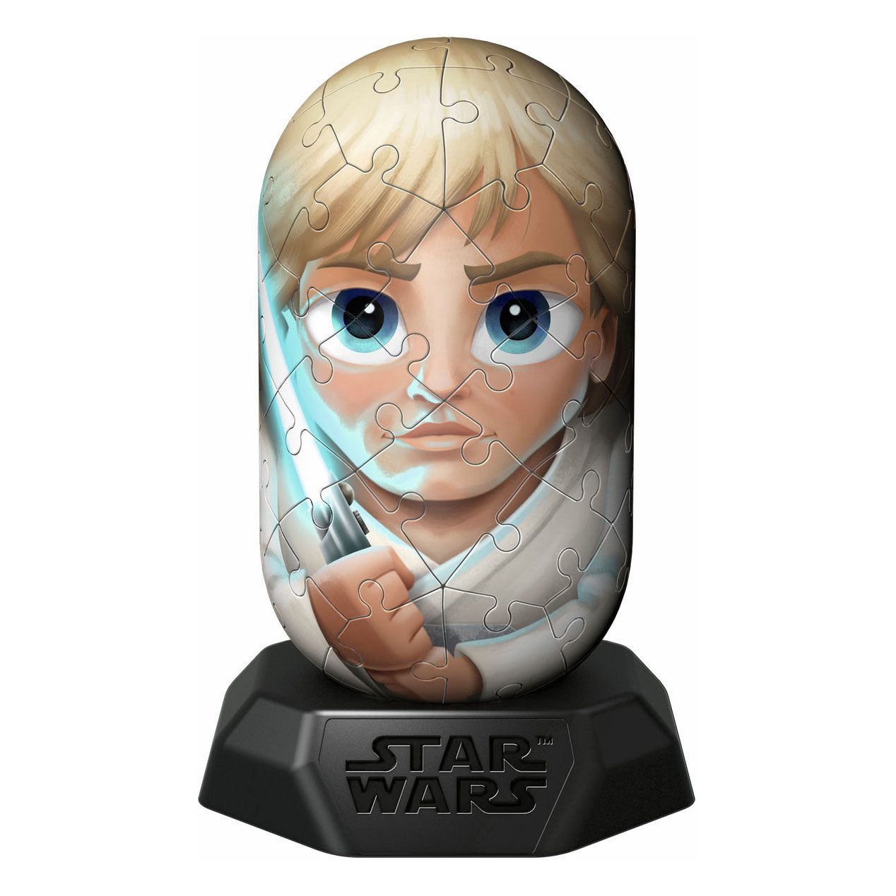 Ravensburger - 3d puzzel hylkies star wars luke skywalker 54 stuks