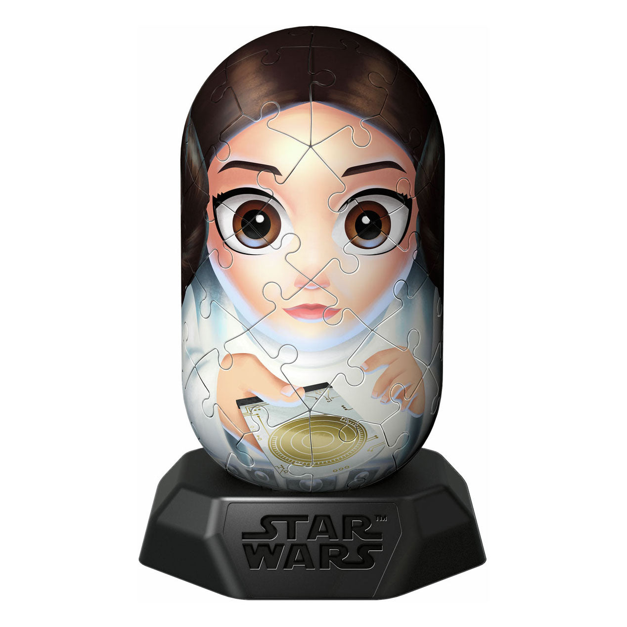 Ravensburger - 3d puzzel hylkies star wars princess leia 54 stuks